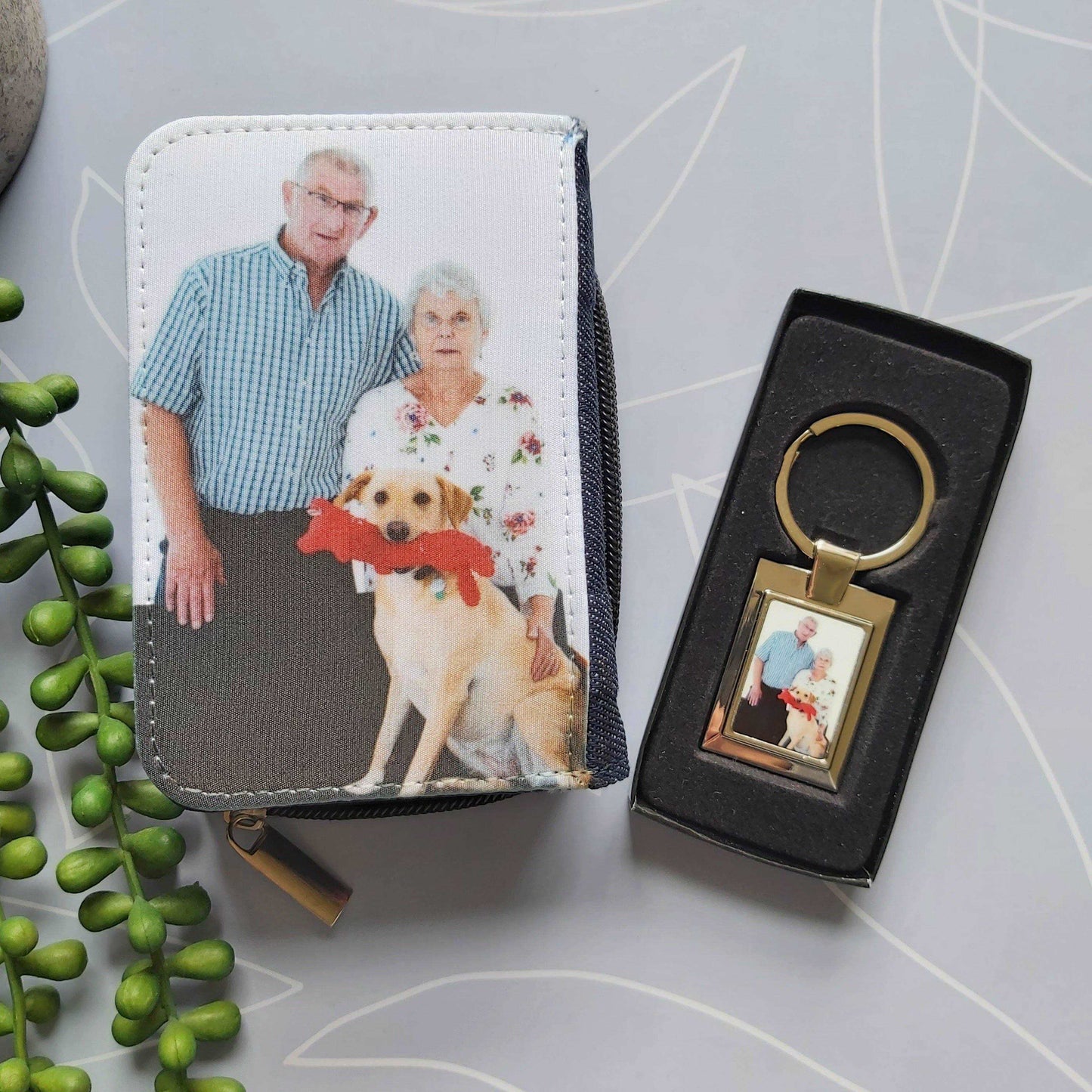 Personalised Metal Photo keying - Sew Tilley