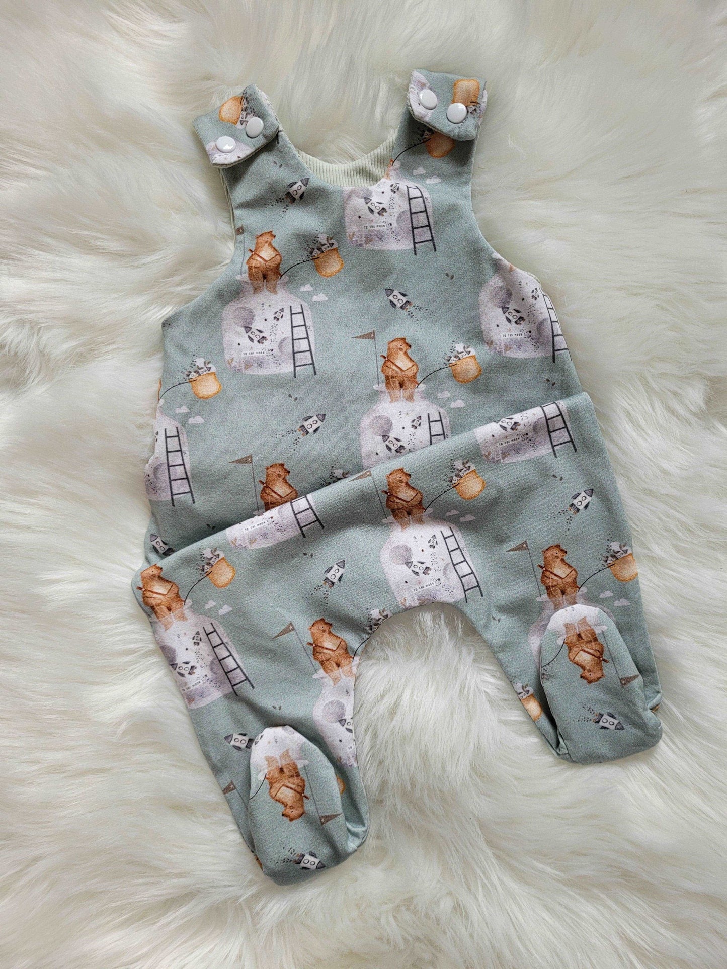 Footed Handmade Romper - Moose and Goose Gifts