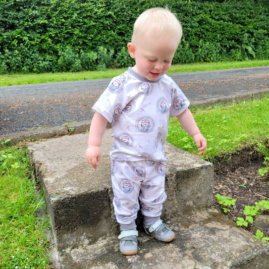 Duckie child's leggings - Moose and Goose gifts - handmade clothing - M&G personalised clothing