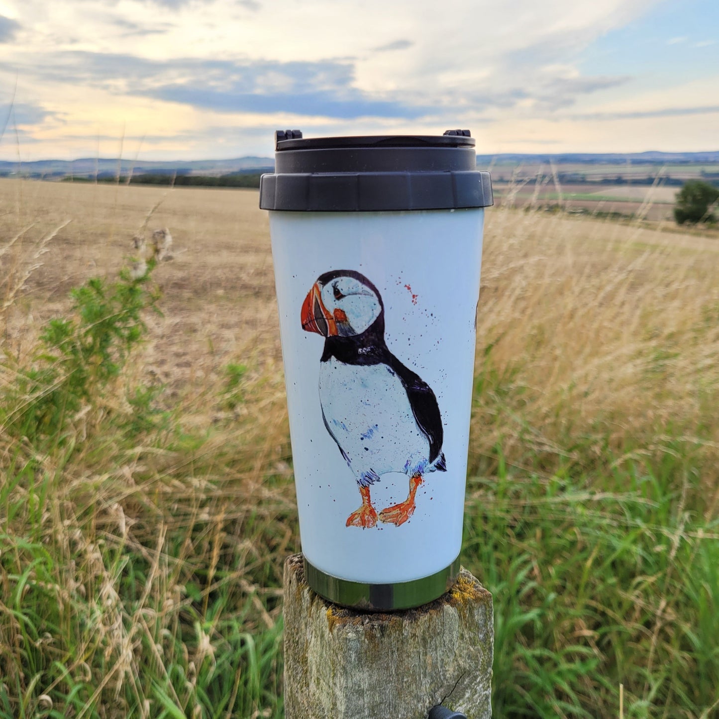 Puffin travel mug - Insulated travel mug
