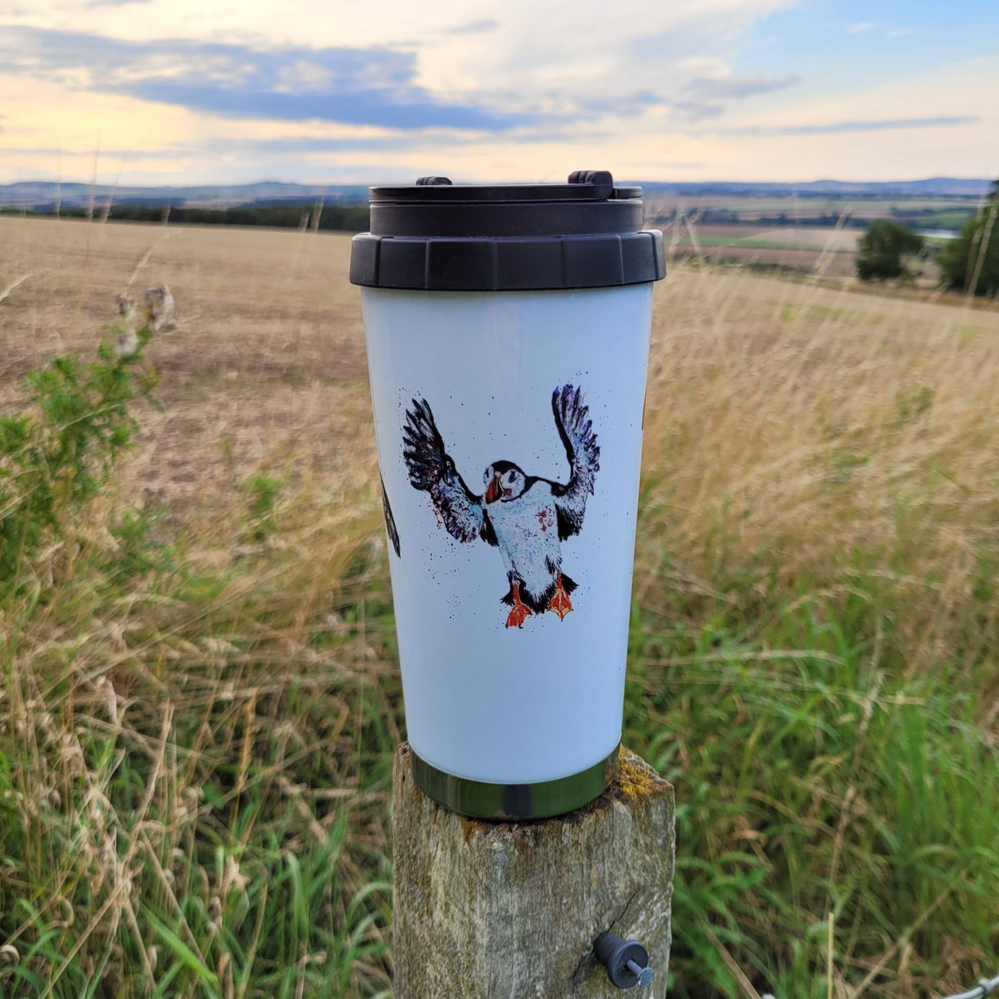Puffin travel mug - Insulated travel mug