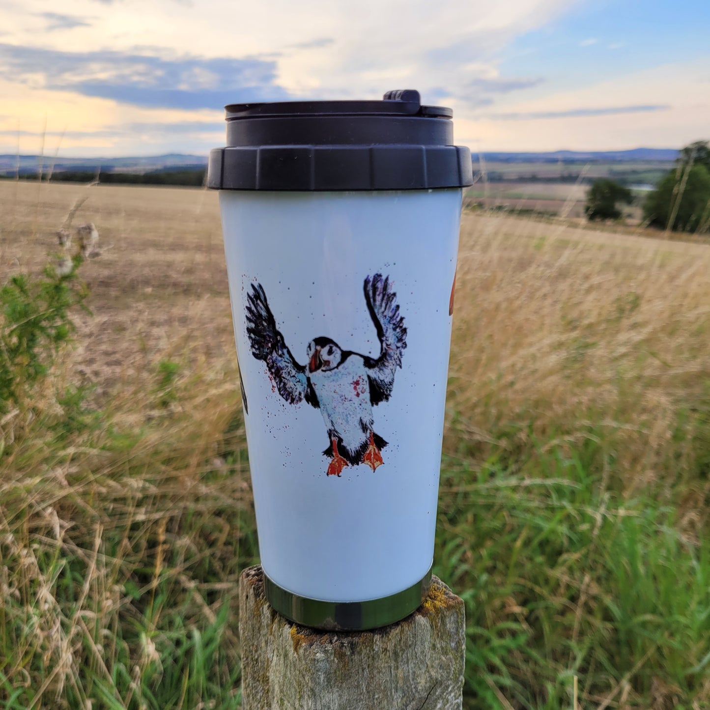 Puffin travel mug - Insulated travel mug