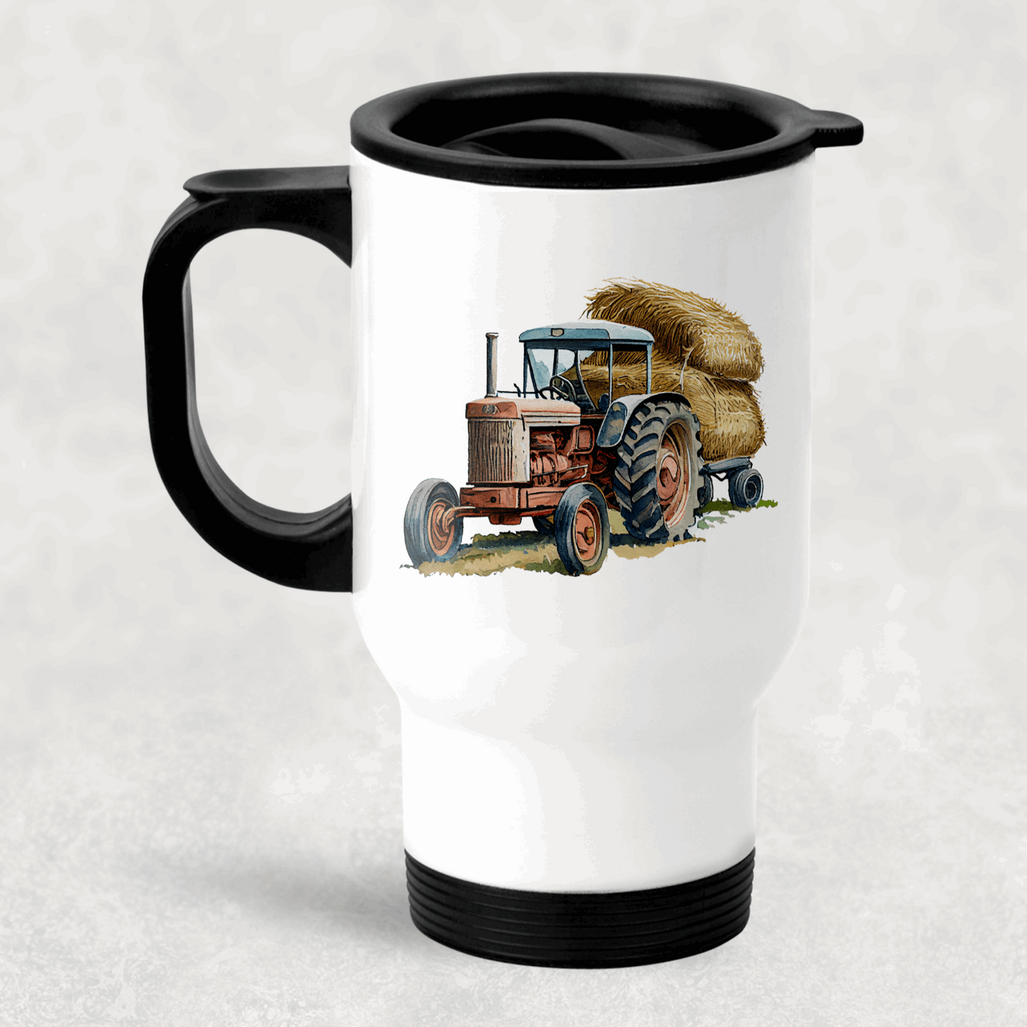 Tractor personalised travel mug