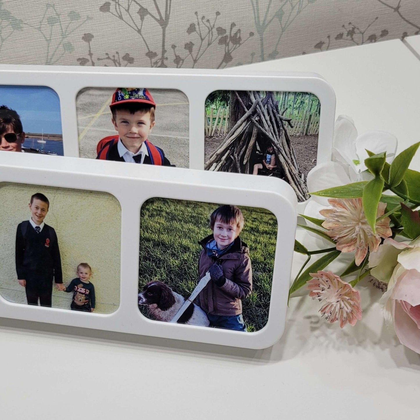 Keepsake personalised photo block