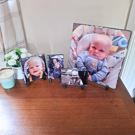 Personalised Slate Photos - 3 sizes