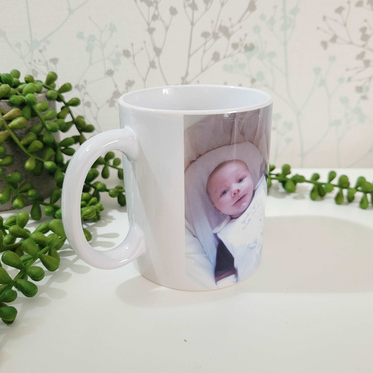 Photo personalised mug