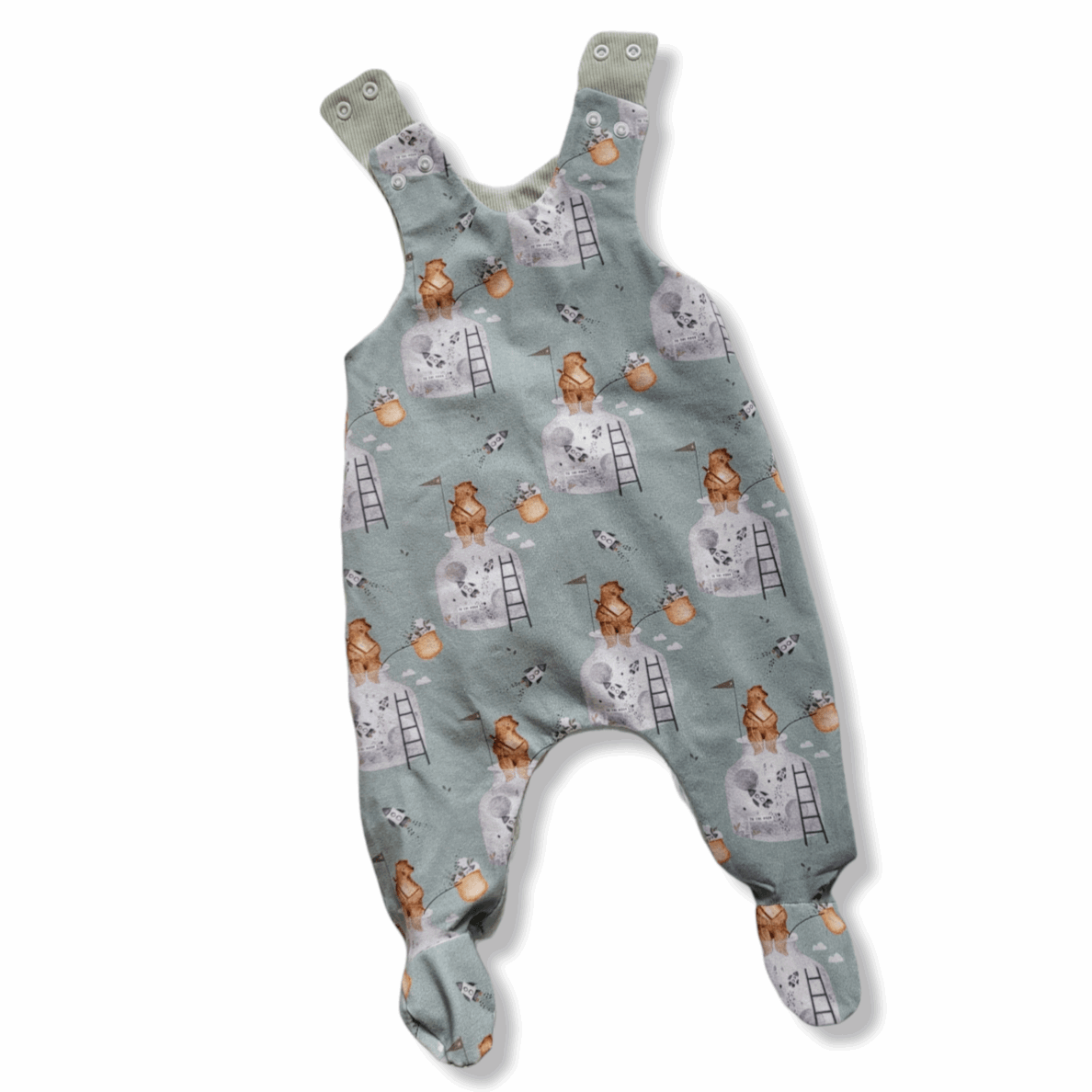 Footed Handmade Romper - Moose and Goose Gifts