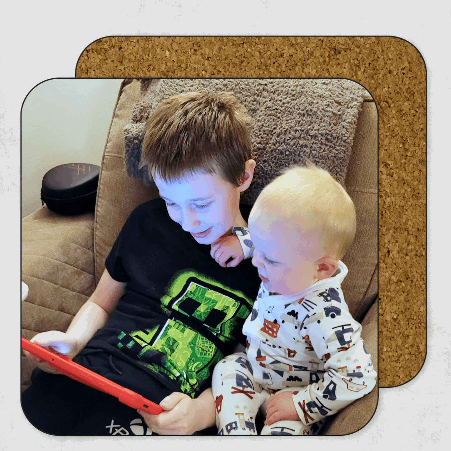 Photo coaster gift idea- treasured photo gift