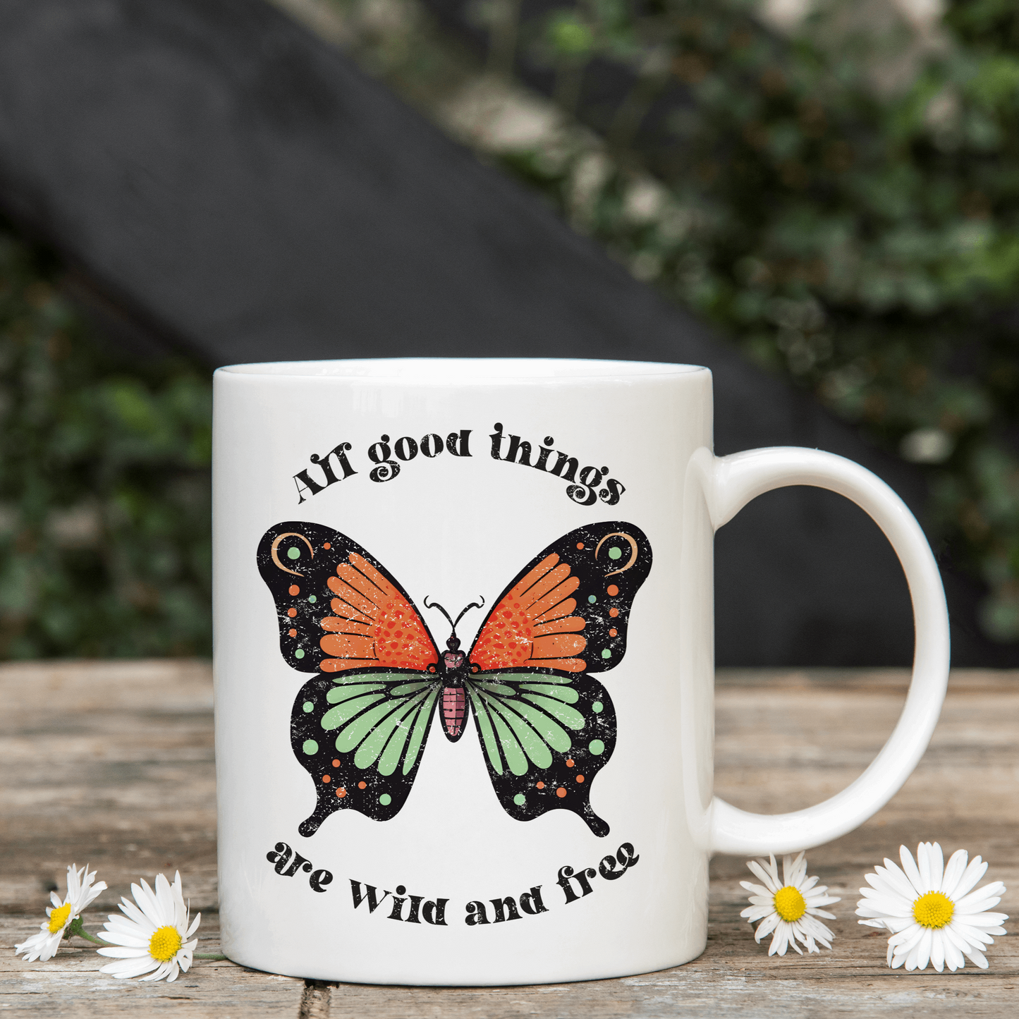 All good things are wild and free coaster - glass coaste