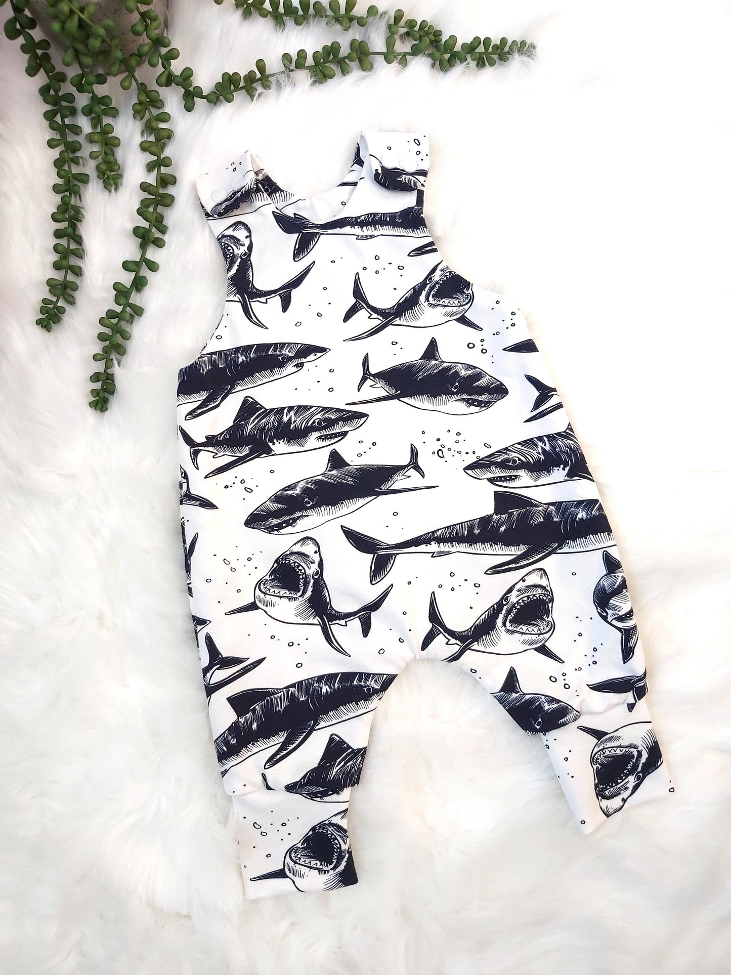 Waffle knit Handmade Romper - Multiple colour options - Moose and Goose Gifts