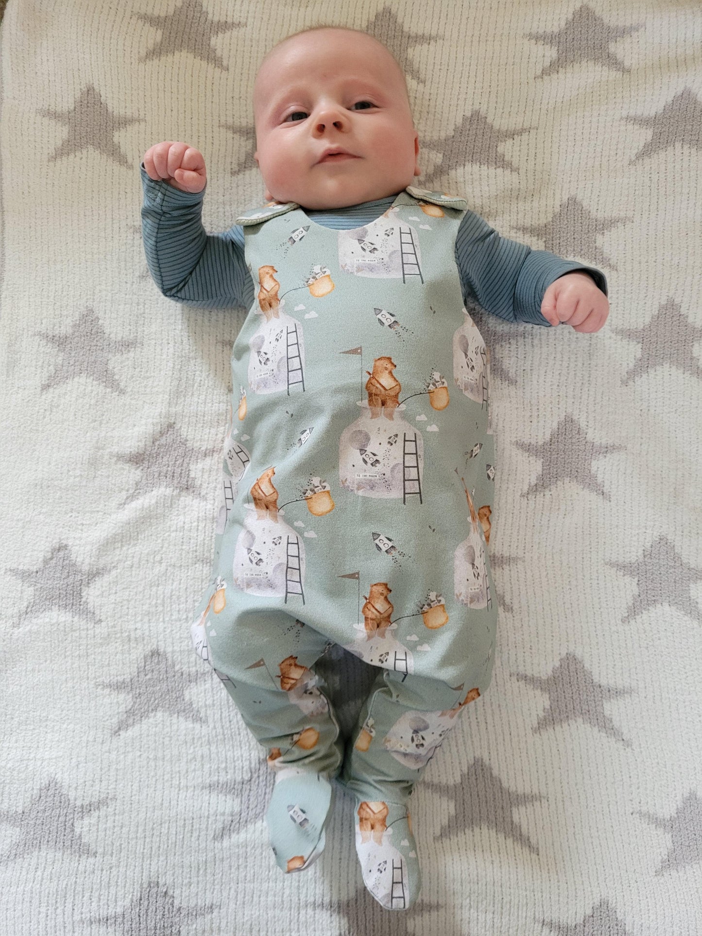 Footed Handmade Romper - Moose and Goose Gifts