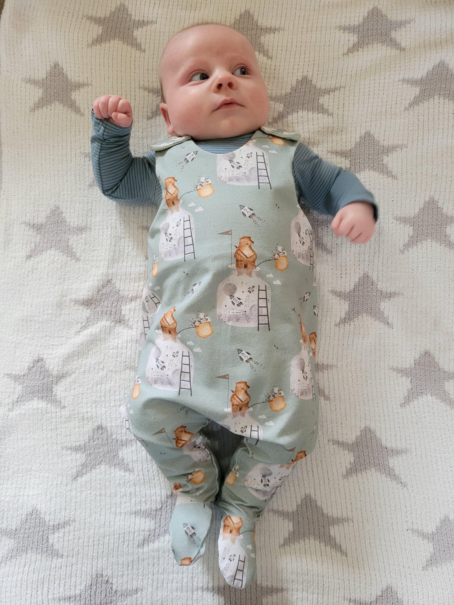 Footed Handmade Romper - Moose and Goose Gifts