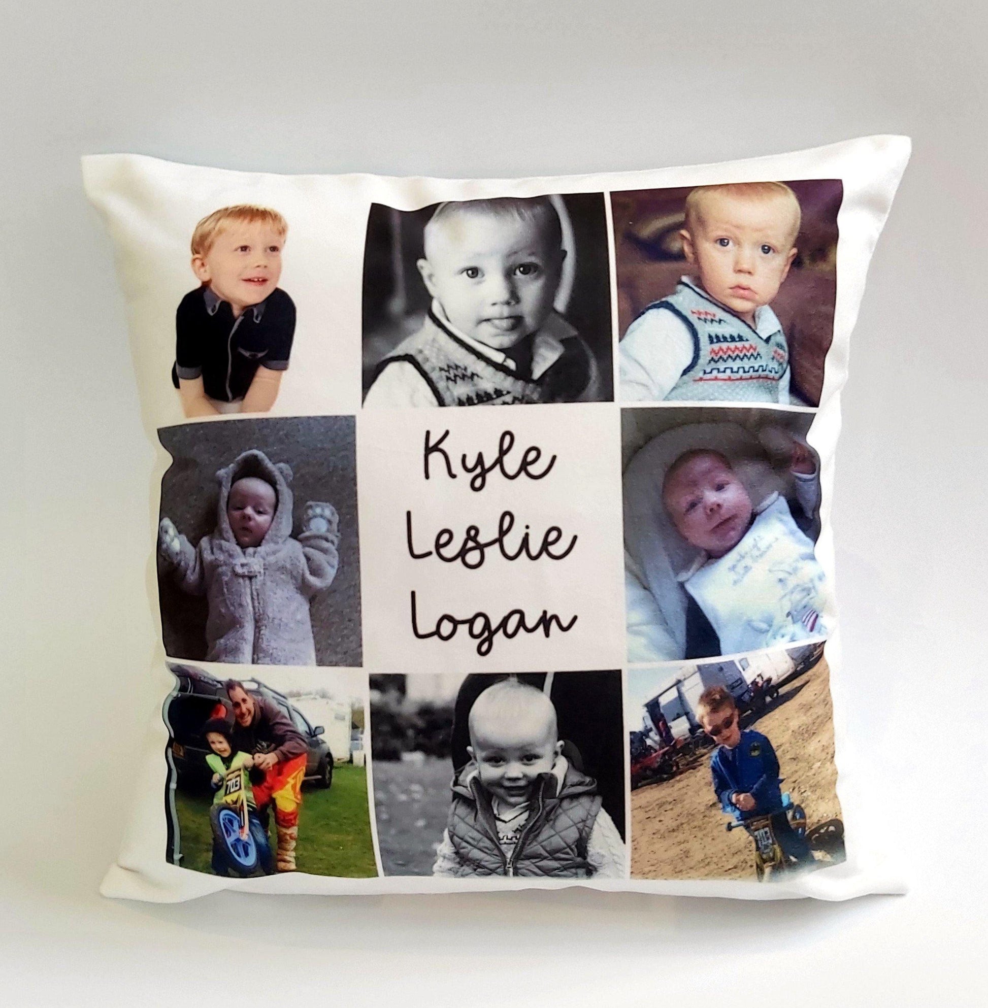 Personalised Photo cushion - Sew Tilley