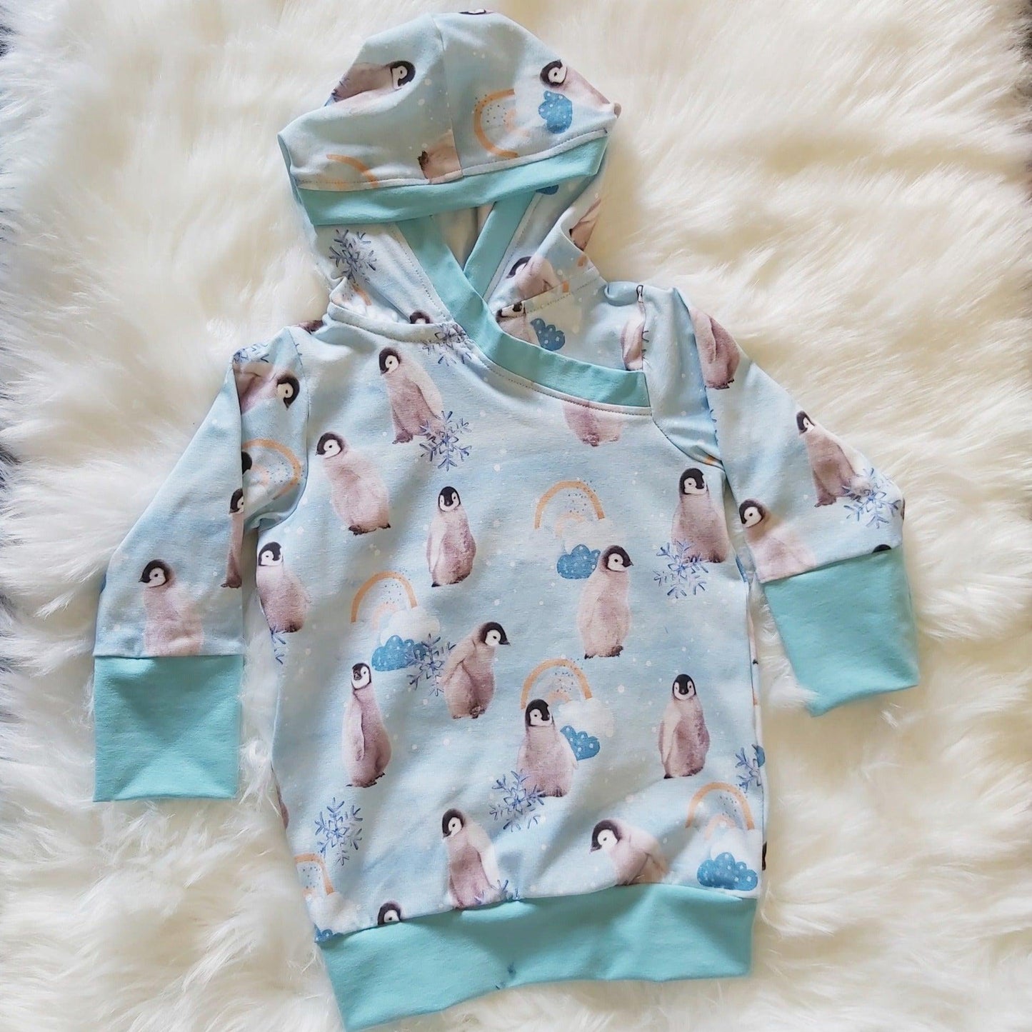Handmade child's hoodie - Moose and Goose Gifts