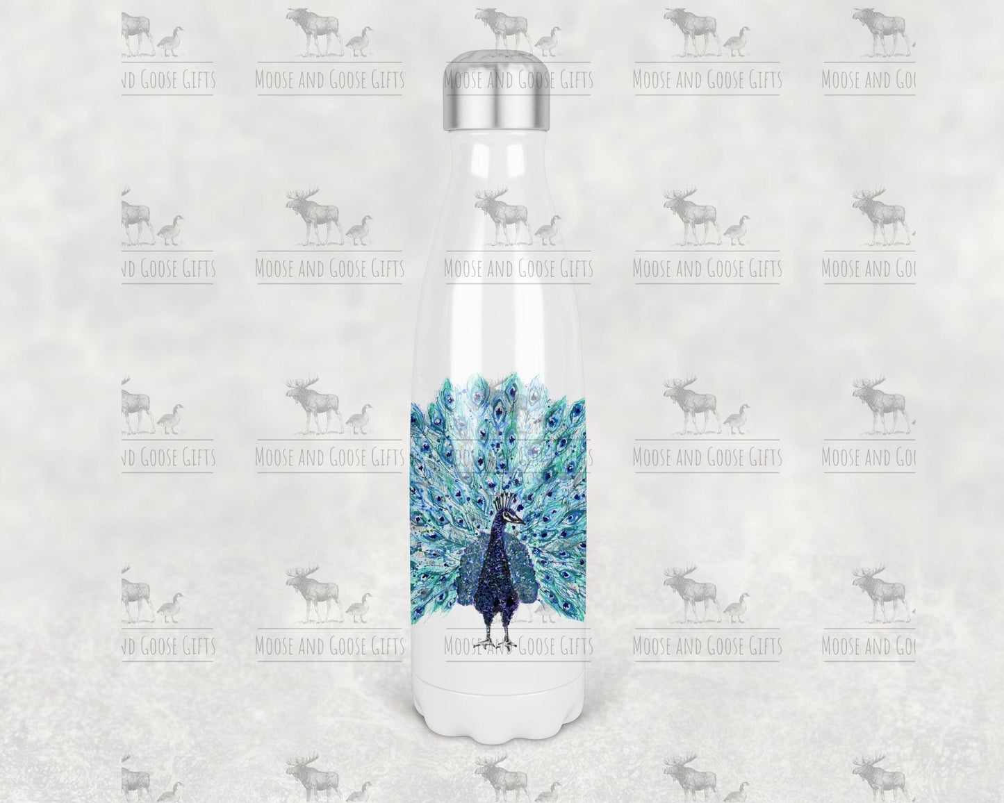 Insulated water bottle - design options - Moose and Goose Gifts