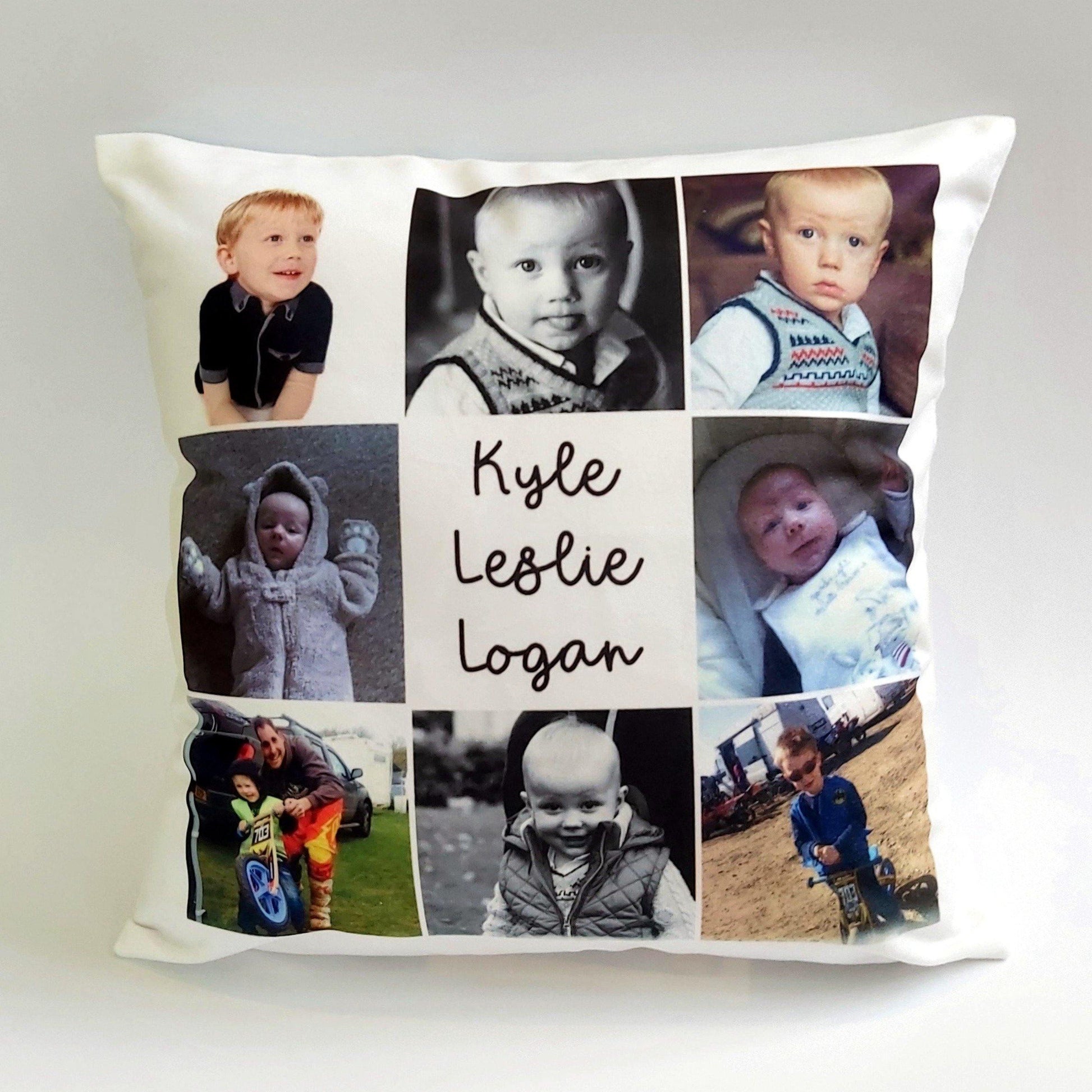 Personalised Photo cushion - Sew Tilley