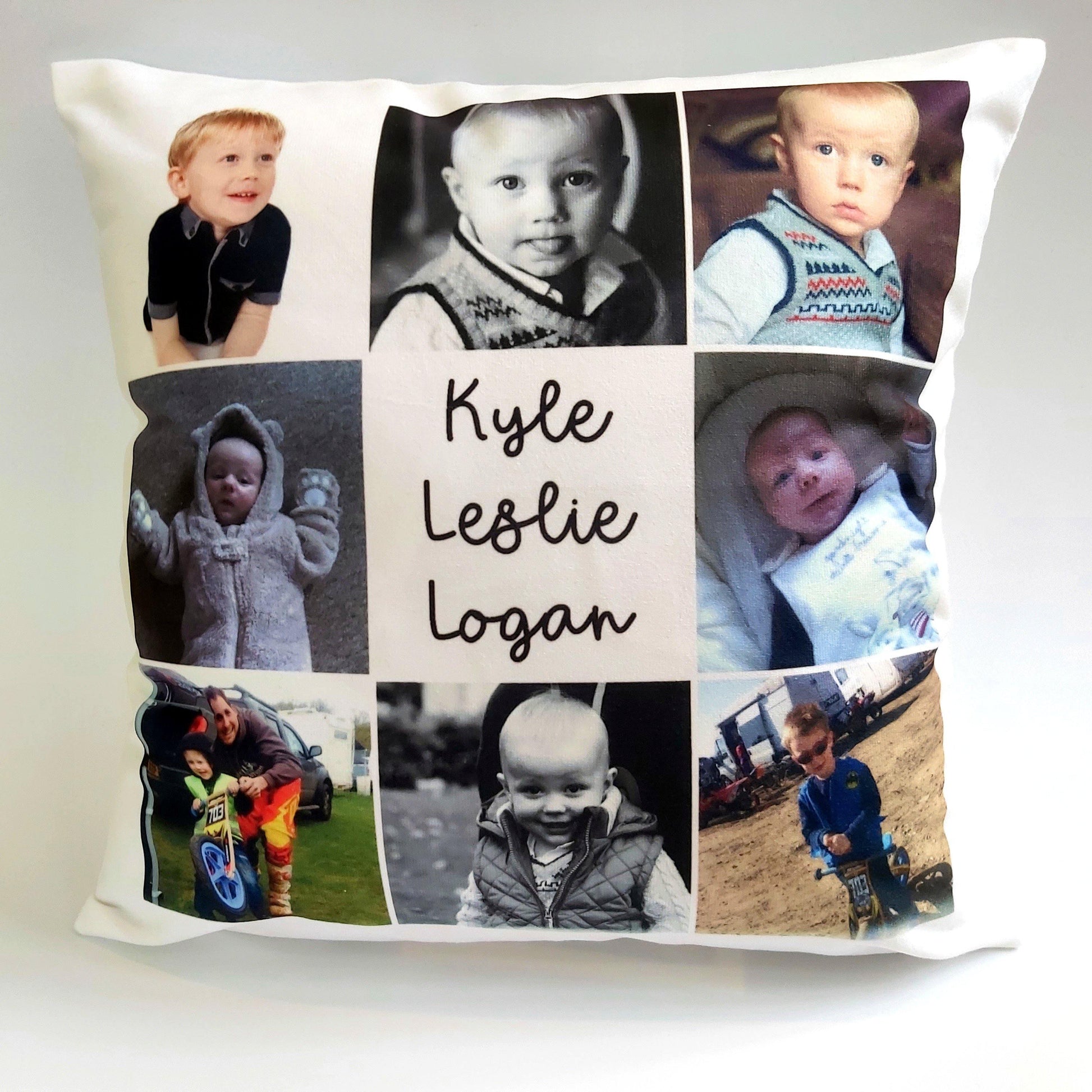 Personalised Photo cushion - Sew Tilley