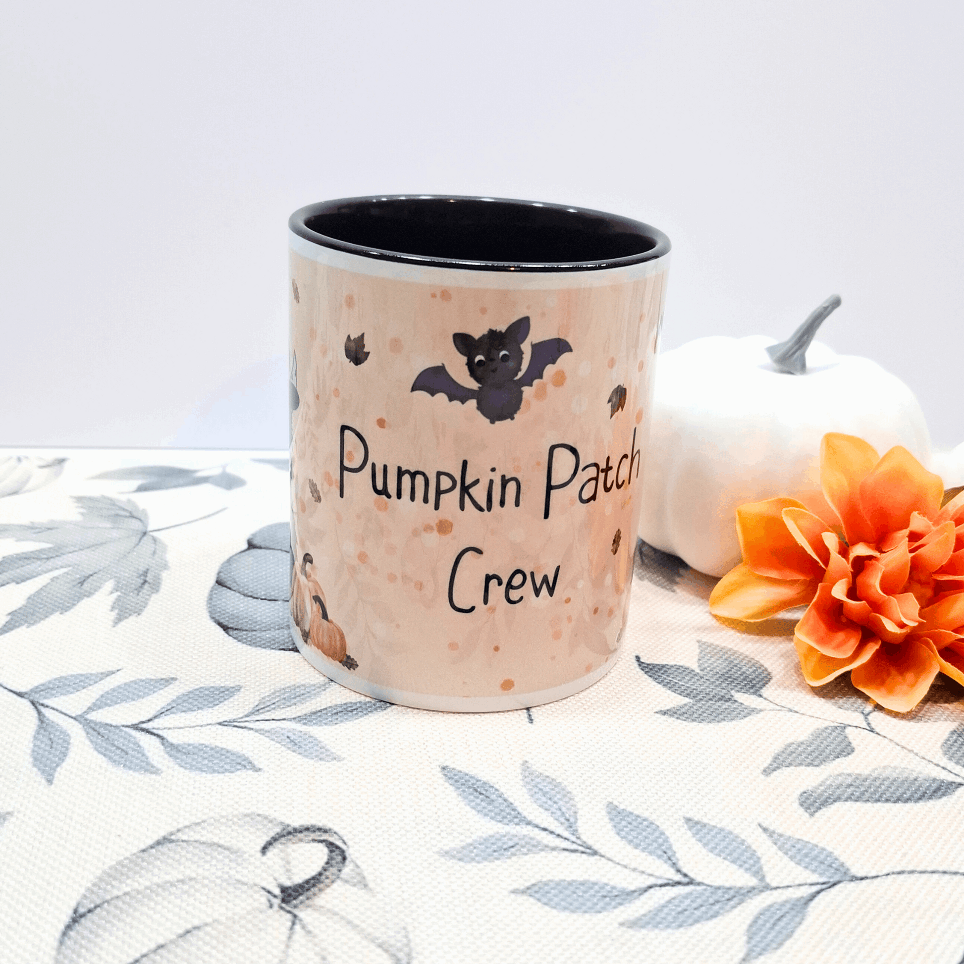 Pumpkin Patch Crew – Halloween Highland Cow Mug