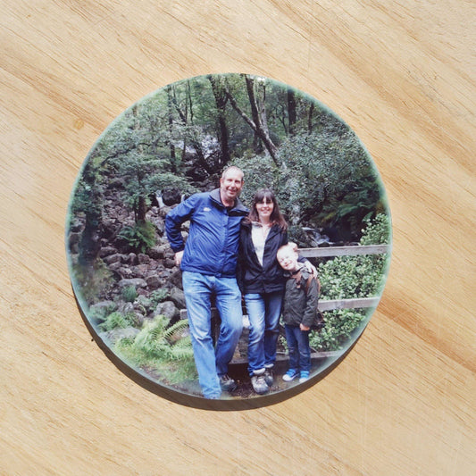 ceramic photo coaster - picture coaster - gift to give