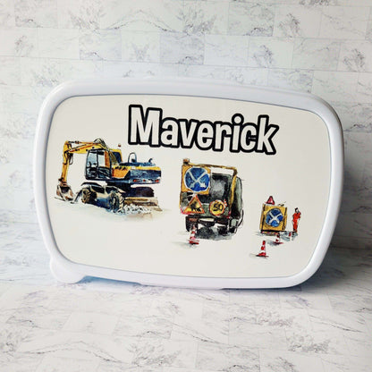 Construction snack tub