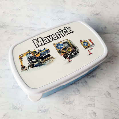 Construction snack tub