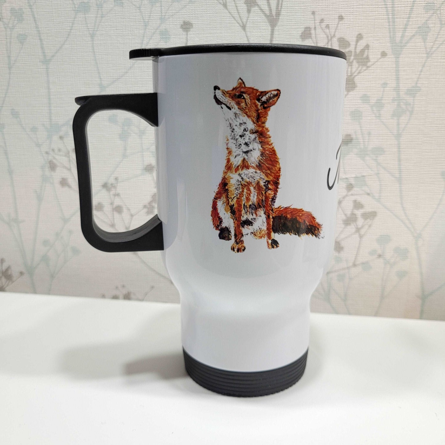 Fox travel mug