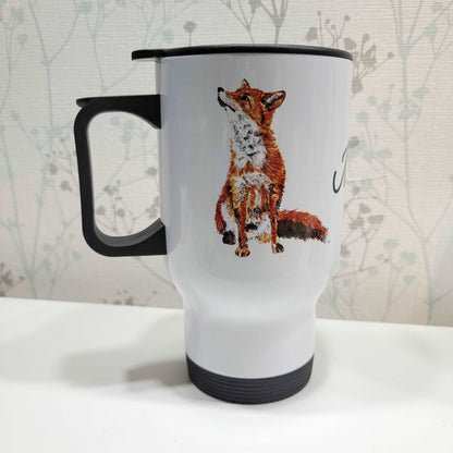 Fox travel mug