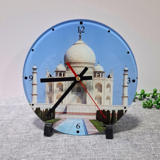 Personalised Glass Photo Clock