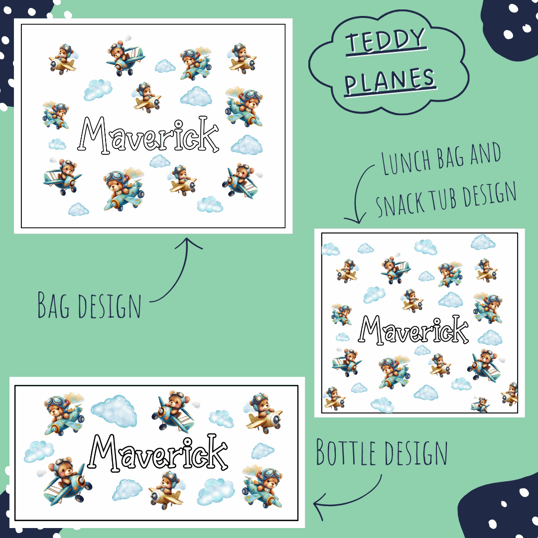 Personalised child's lunch bag