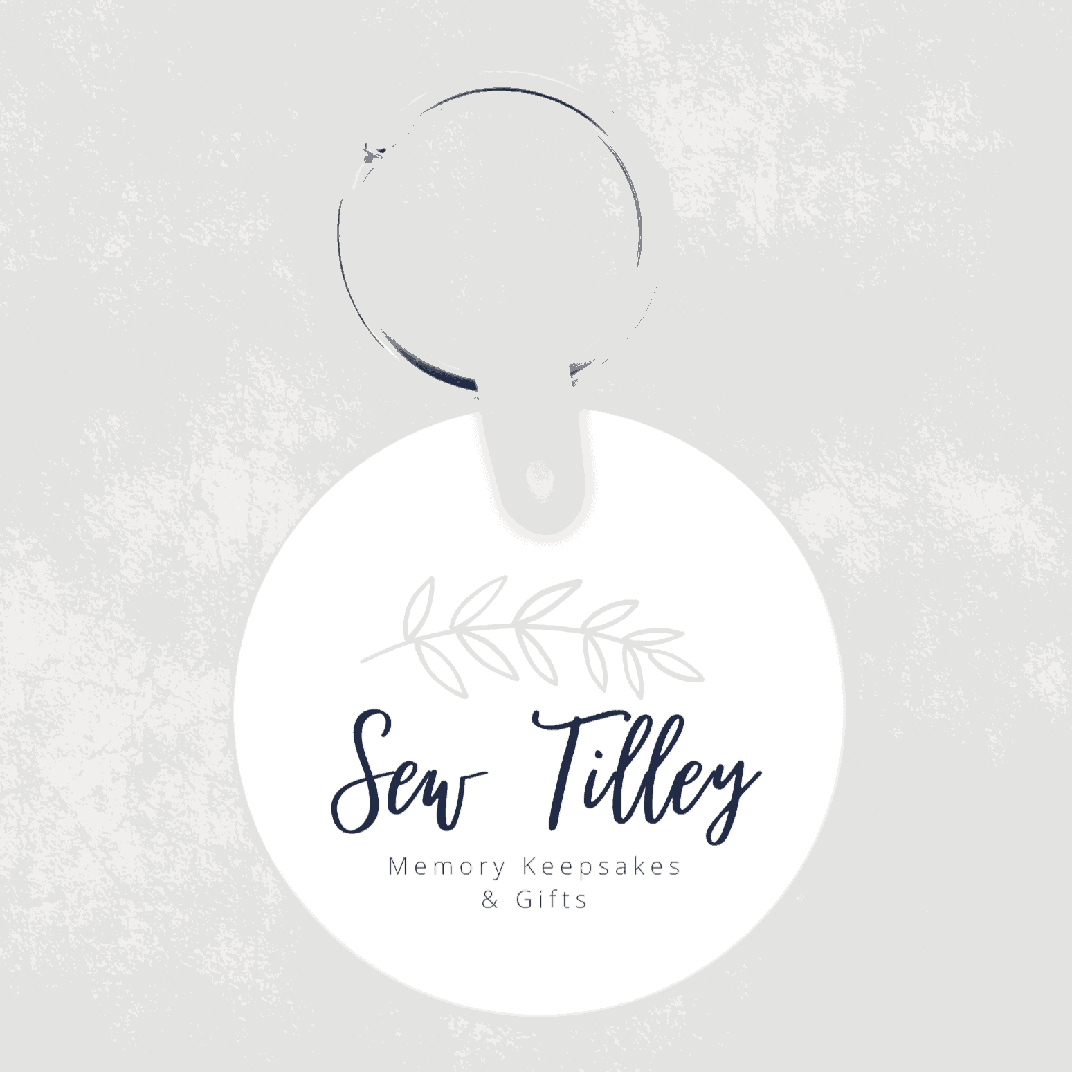 Photo keyring - Round double sided - Sew Tilley