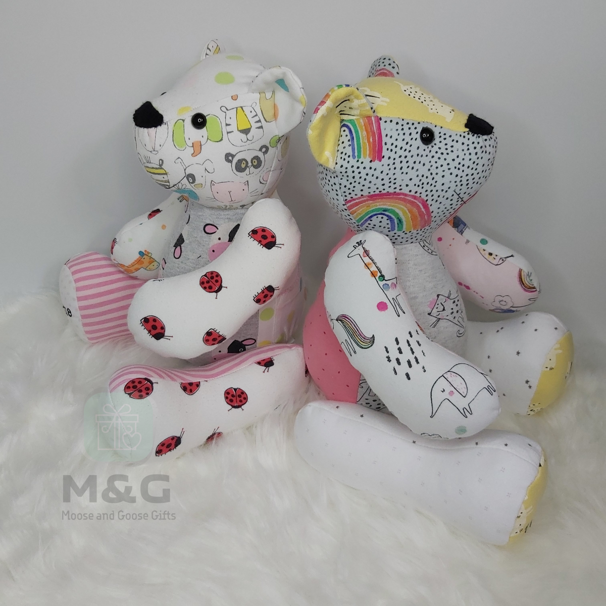 Baby memory keepsake birthweight bear from baby clothing personalised with weight name and date
