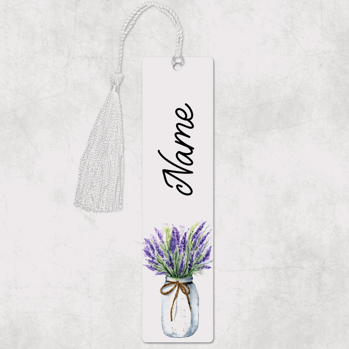 Lavender personalised bookmark - Moose and Goose Gifts