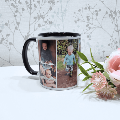 Colour photo gift personalised mug