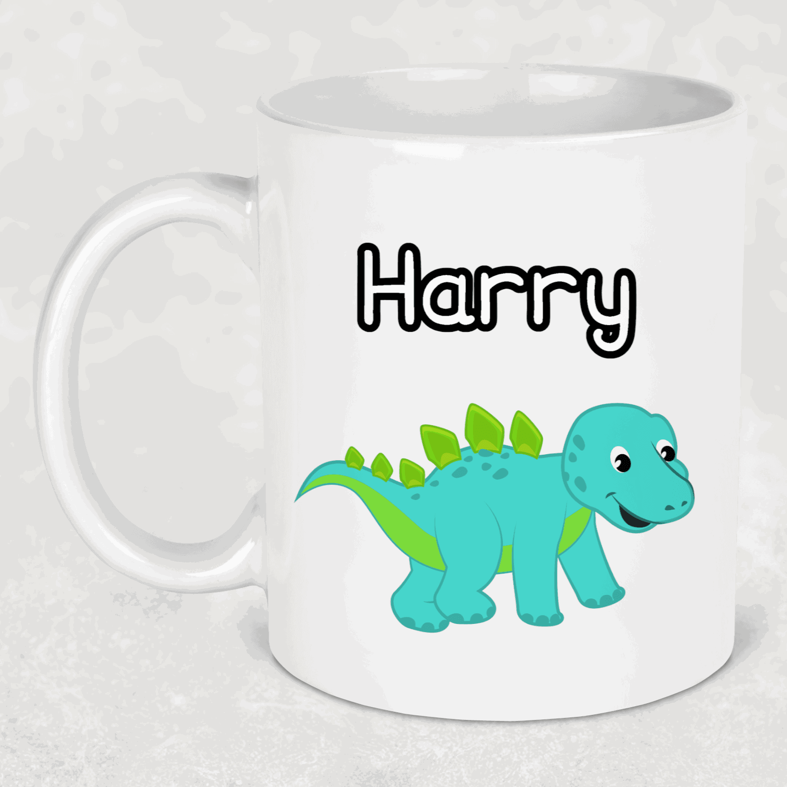 Dinosaur mug - Sew Tilley