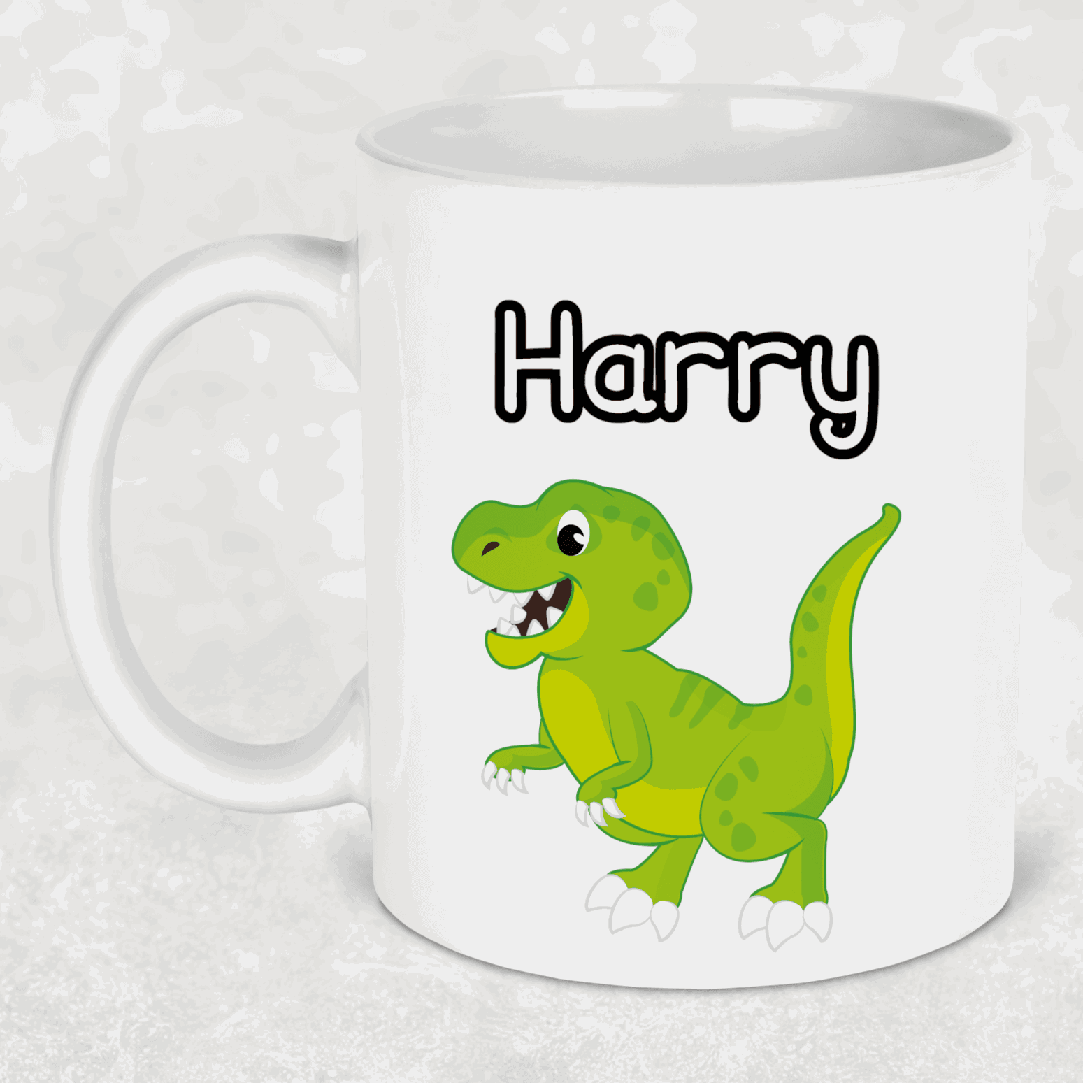 Dinosaur mug - Sew Tilley