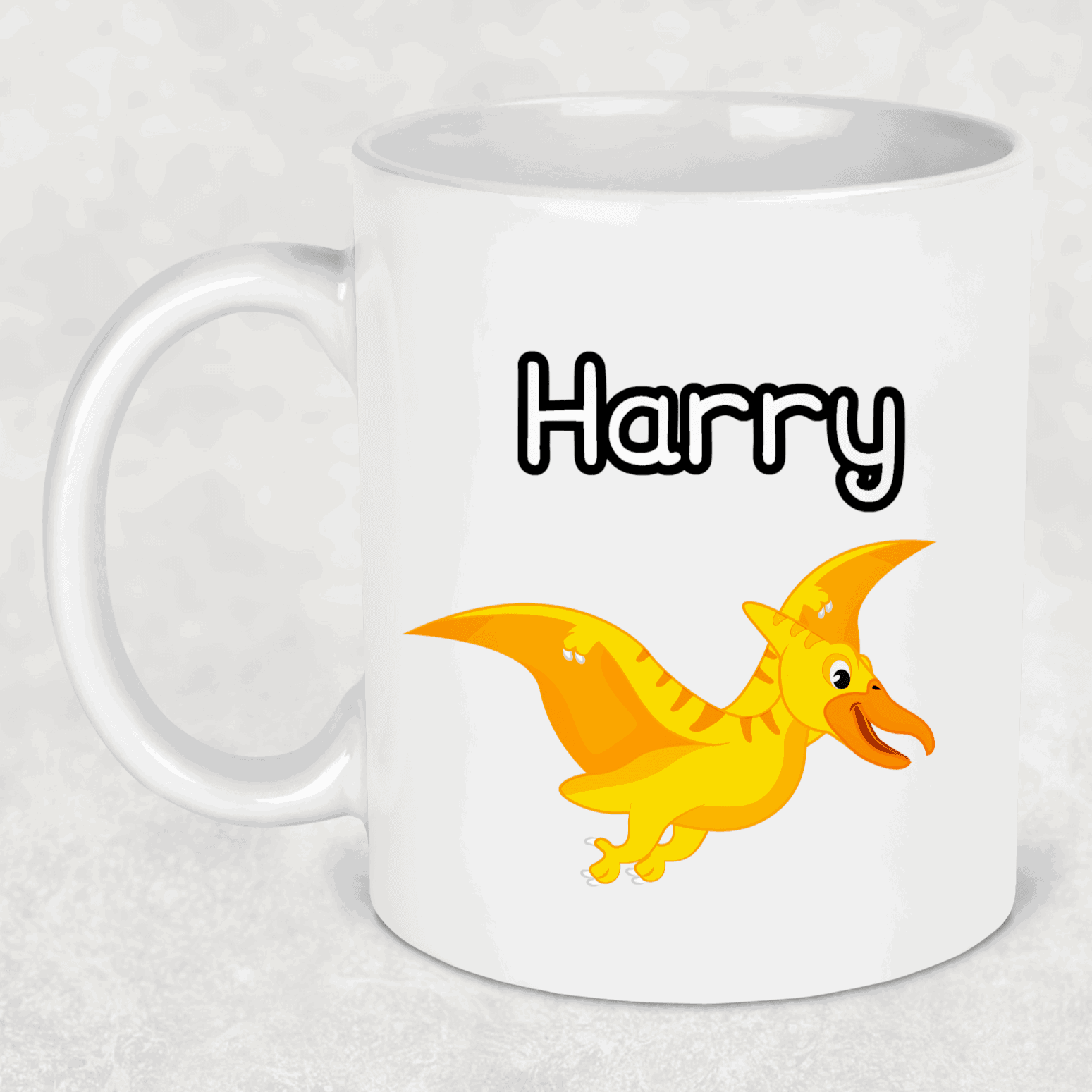 Dinosaur mug - Sew Tilley