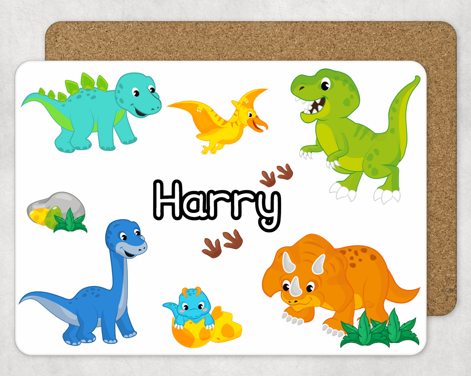 Dinosaur Placemat - Sew Tilley