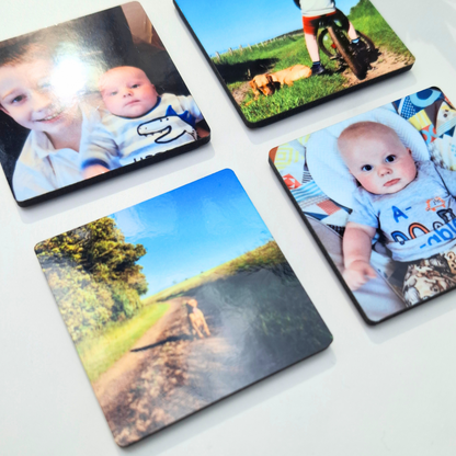 Personalised Photo Fridge Magnets (Set of 4)