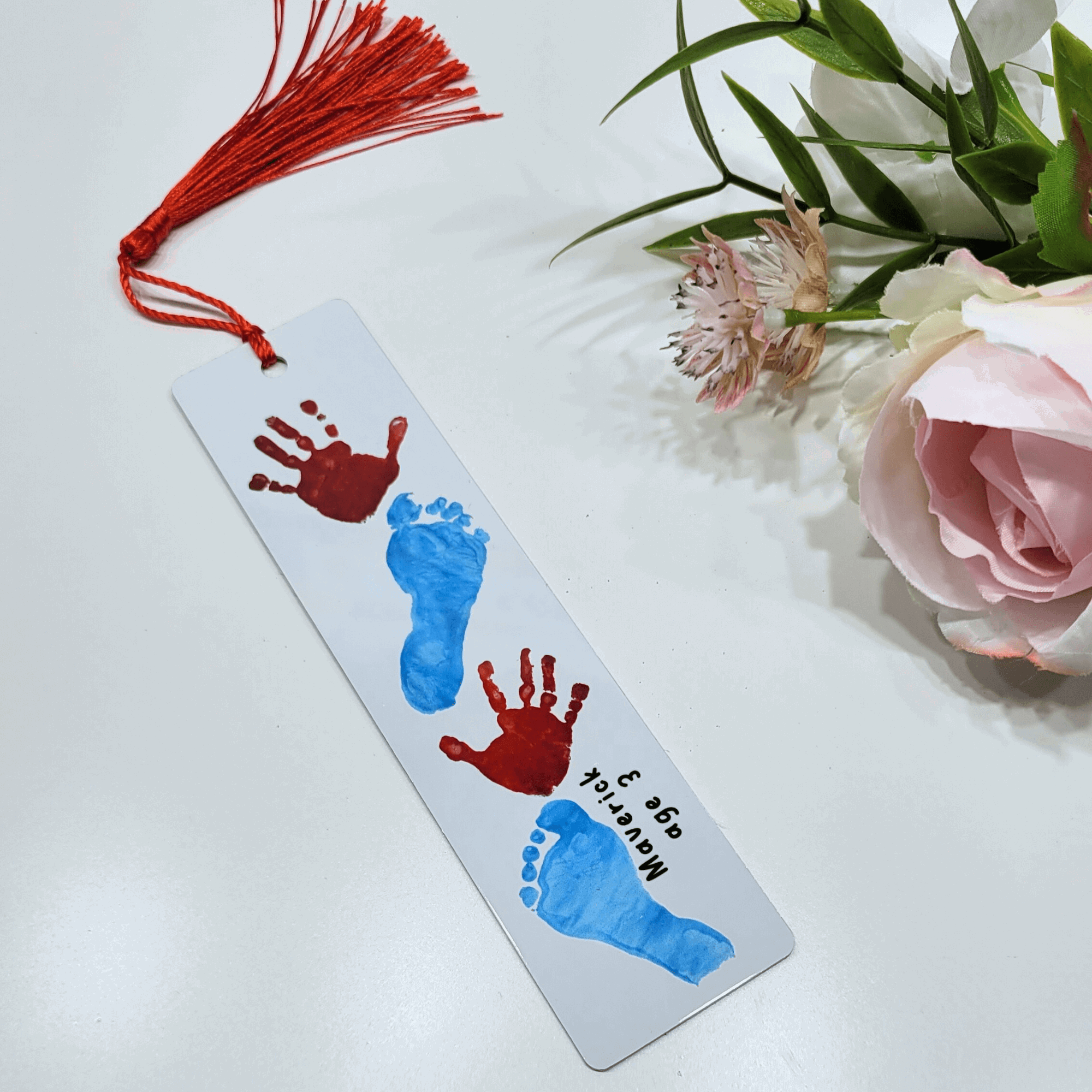 Personalised Child’s Artwork Bookmark – Moose and Goose Gifts