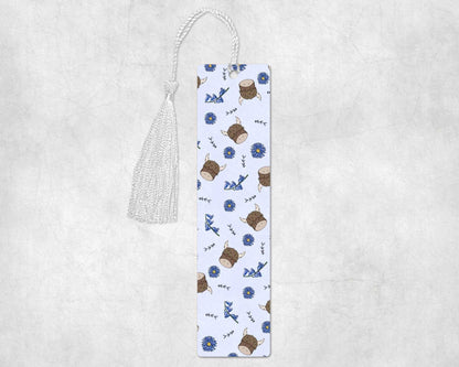 Highland Cow Seamless Pattern