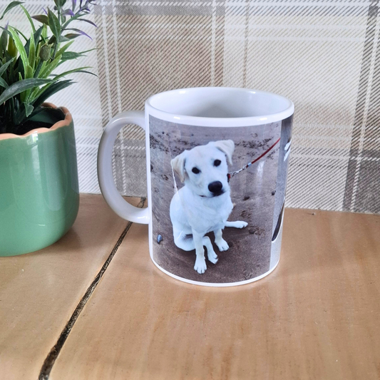 Personalised photo mug