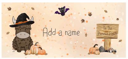 Pumpkin Patch Crew – Halloween Highland Cow Mug