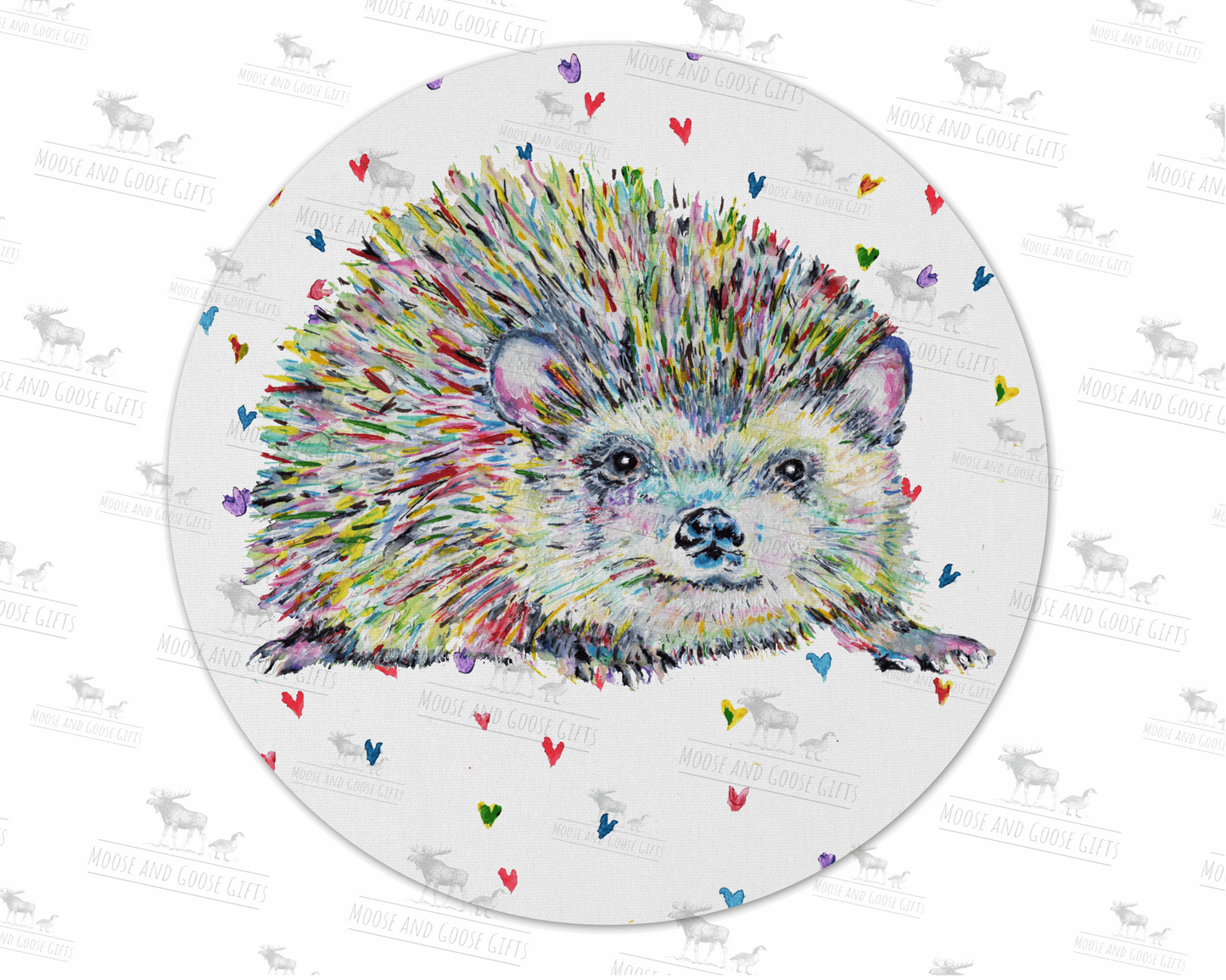 hedgehog mouse mat - Moose and Goose Gifts