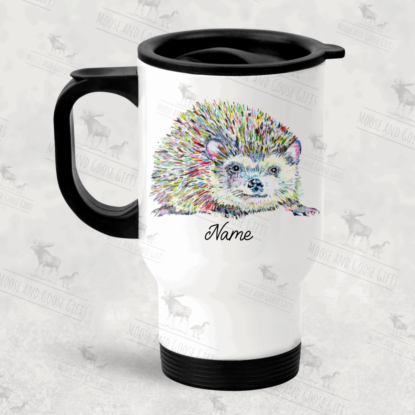 Hedgehog travel mug