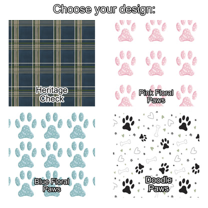 Personalised pet gifts collection design options