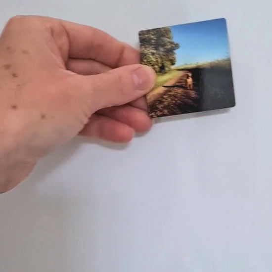 Photo personalised fridge magnets - Moose and Goose Gifts