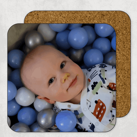 Photo coaster - square coaster - personalised keepsake