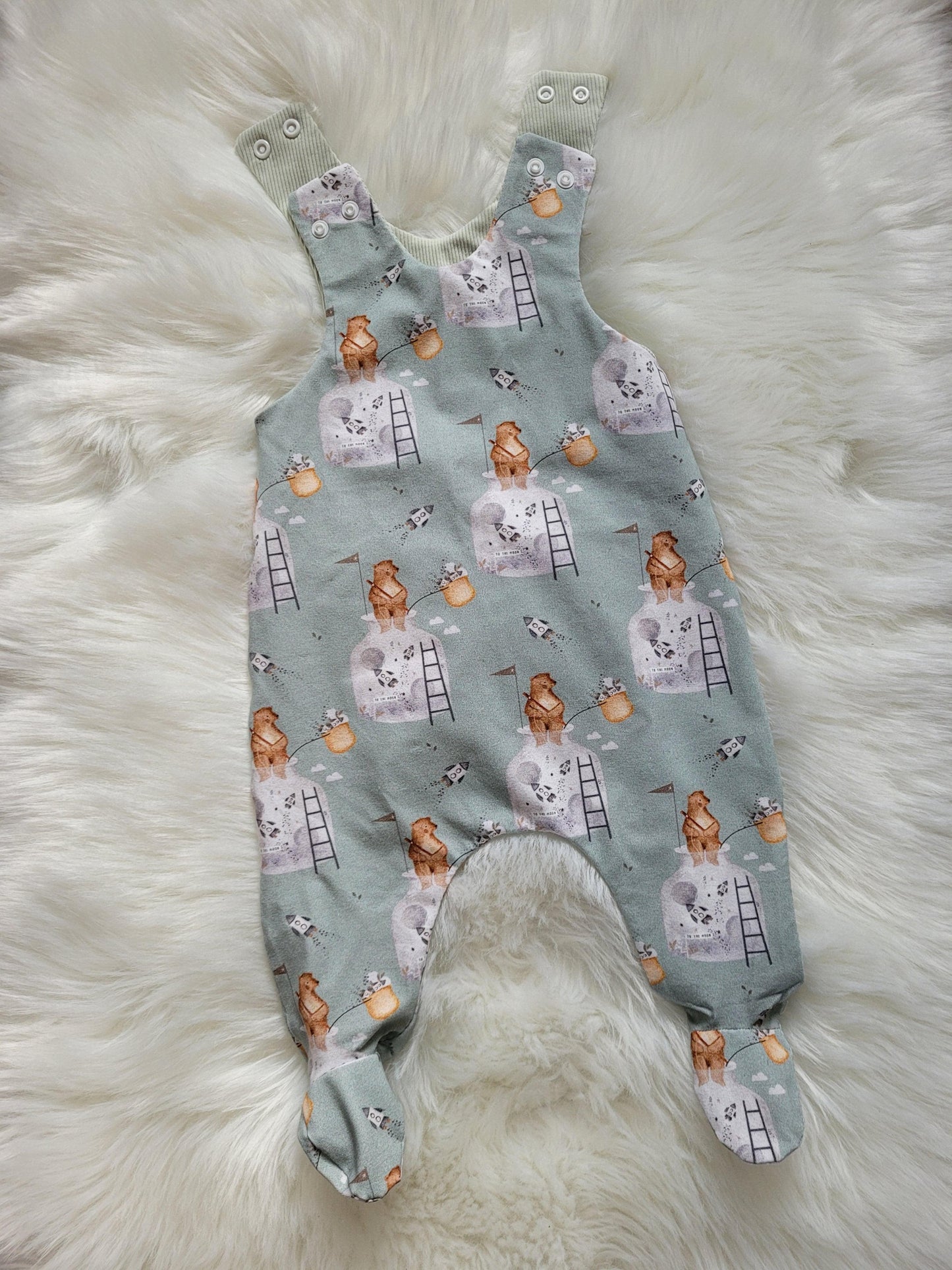 Footed Handmade Romper - Moose and Goose Gifts