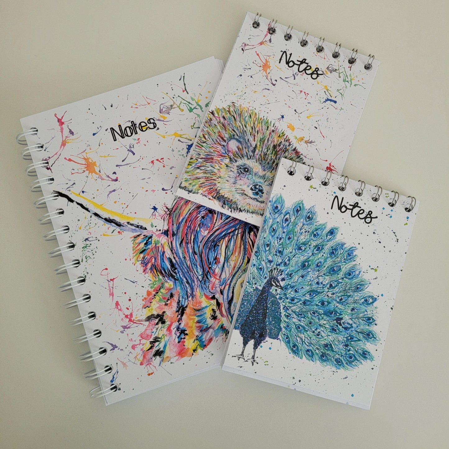 Flower and butterfly notebook - Moose and Goose Gifts