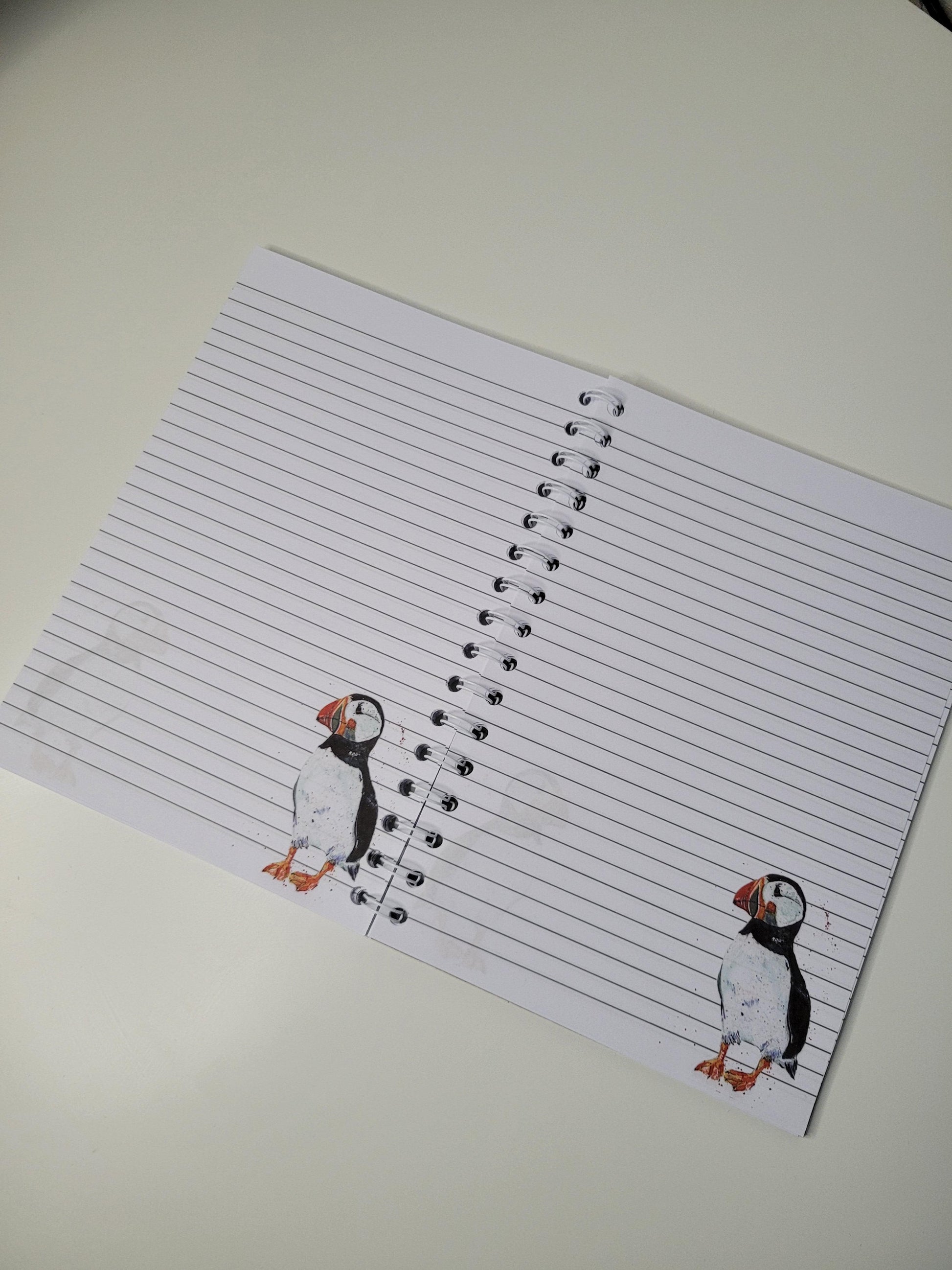 peacock notebook - Moose and Goose Gifts